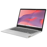 Chromebook de 14 po IdeaPad Slim 3 de Lenovo avec 3 mois de forfait Google AI Pro (Kompanio 520 de MediaTek/eMMC 128 Go/RAM 8 Go)