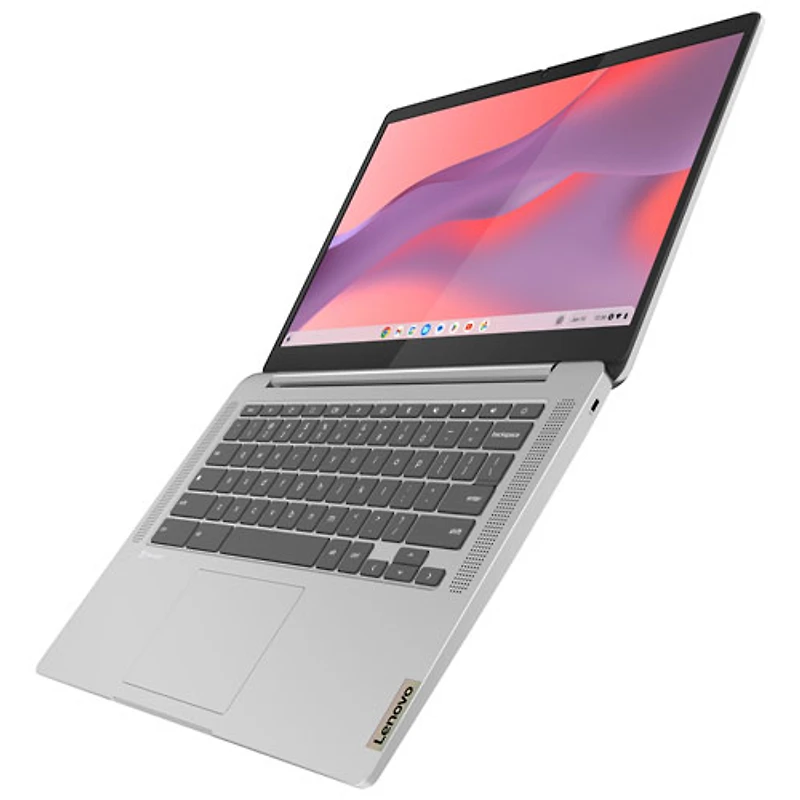 Chromebook de 14 po IdeaPad Slim 3 de Lenovo avec 3 mois de forfait Google AI Pro (Kompanio 520 de MediaTek/eMMC 128 Go/RAM 8 Go)