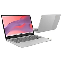 Chromebook de 14 po IdeaPad Slim 3 de Lenovo avec 3 mois de forfait Google AI Pro (Kompanio 520 de MediaTek/eMMC 128 Go/RAM 8 Go)