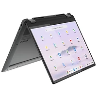 Chromebook Plus 2-en-1 de 14 po IdeaPad Flex 5i de Lenovo avec 3 mois de forfait Google AI Pro (Core i3 d'Intel/SSD 256 Go/RAM 8 Go)