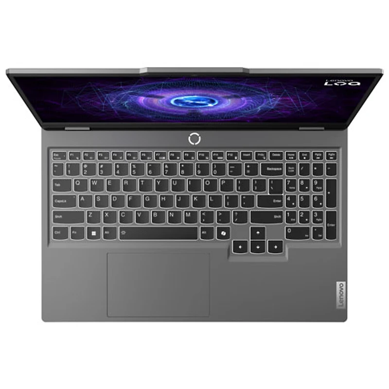 Portable de jeu 15,6 po LOQ 15IAX9I de Lenovo - Gris (Core i5-12450HX Intel/SSD 512 Go/RAM 16 Go/Arc A530M)