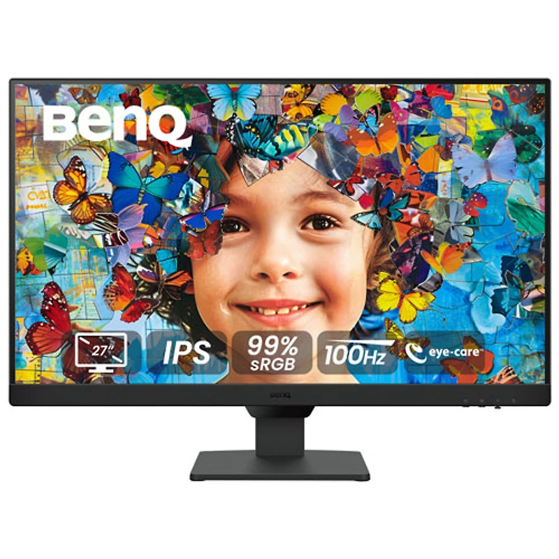 Moniteur de jeu ACL IPS HD intégrale GTG 5 ms 100 Hz 27 po de BenQ (GW2790) - Gris métallique