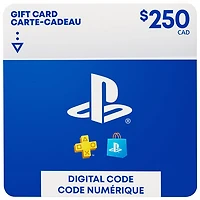 Carte-cadeau à code de téléchargement numérique de $ pour PlayStation Store