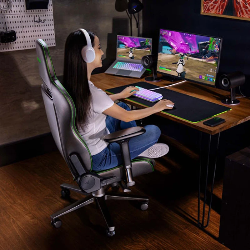 Fauteuil de jeu Enki de Razer - Noir/Vert