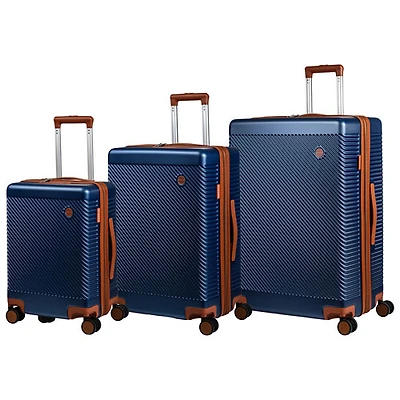 Champs Dream Collection 3-Piece Hard Side Expandable Luggage Set - Navy - Only at Best Buy