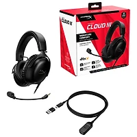 HyperX Cloud III Gaming Headset - Black