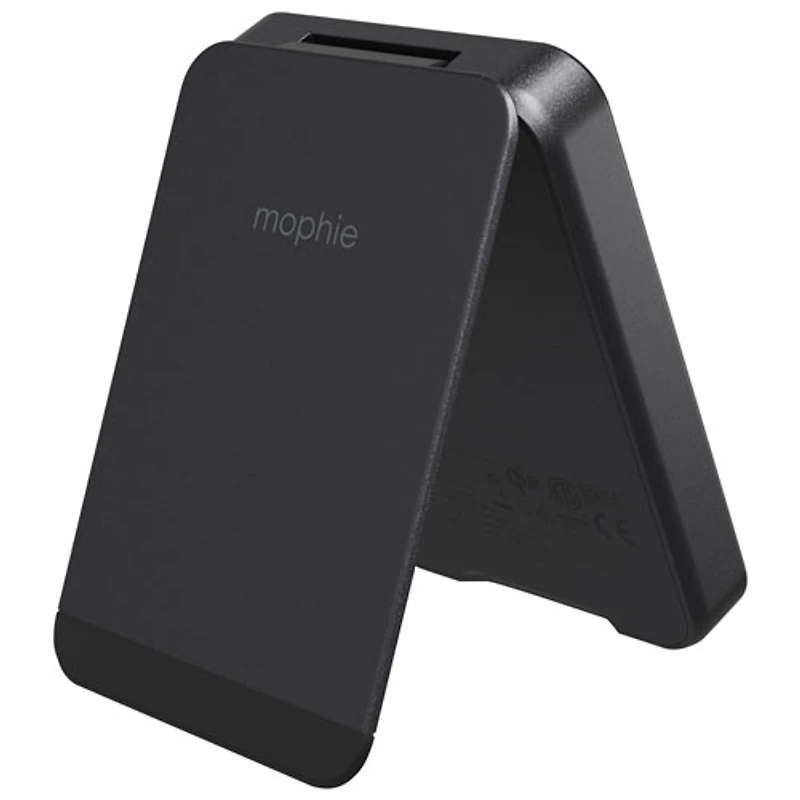 Mophie Snap+ Qi2 5000 mAh Power Bank with Stand - Black