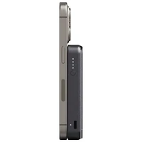 Mophie Snap+ Qi2 5000 mAh Power Bank with Stand - Black
