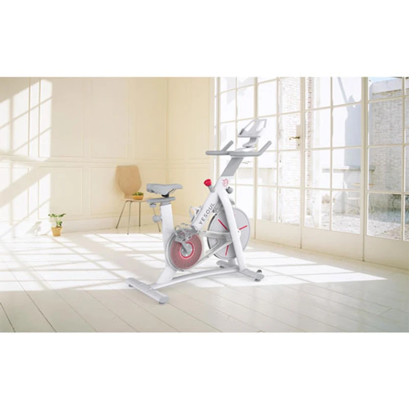 Yesoul S3 Exercise Bike - White