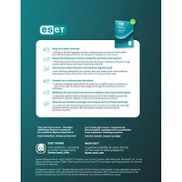 ESET NOD32 Antivirus (PC/Mac) - 10 Devices - 1 Year - Digital Download
