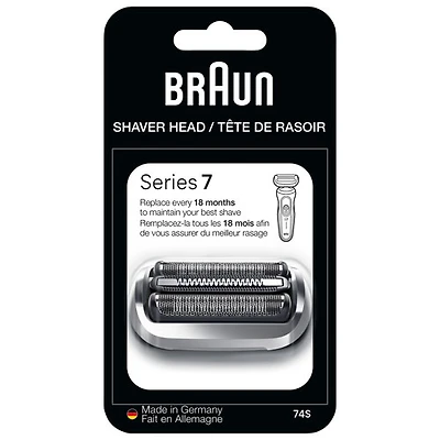 Braun Series 7 Electric Shaver Replacement Head - Silver