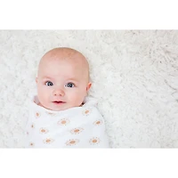 Lulujo Boho Muslin Swaddle - 2 Pack - Rainbow/Suns