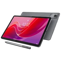 Tablette Tab M11 11 po 64 Go Android 13 de Lenovo à processeur octocoeur MediaTek Helio G88 avec étui et stylet - Gris