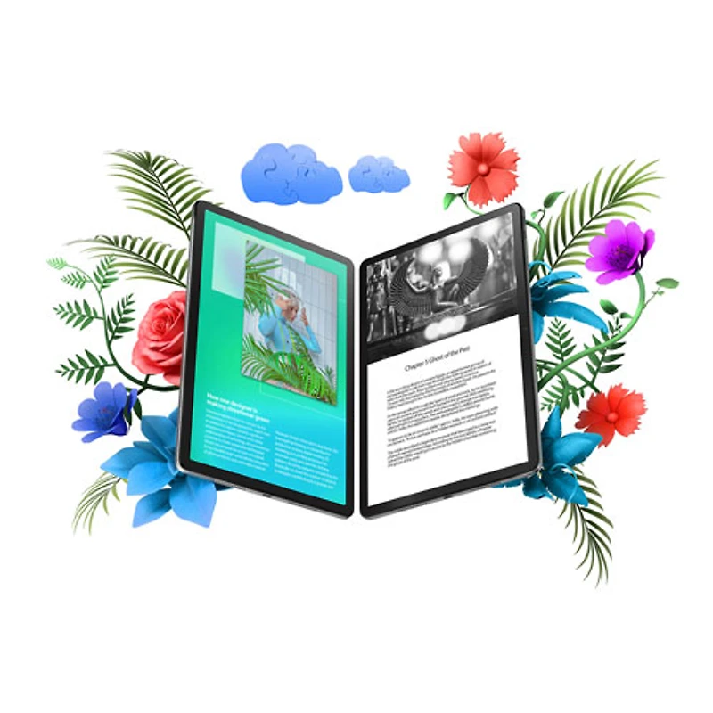 Tablette Tab M11 11 po 64 Go Android 13 de Lenovo à processeur octocoeur MediaTek Helio G88 avec étui et stylet - Gris