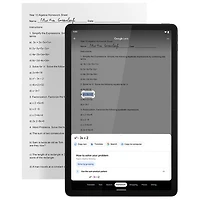 Tablette Tab M11 11 po 64 Go Android 13 de Lenovo à processeur octocoeur MediaTek Helio G88 avec étui et stylet - Gris