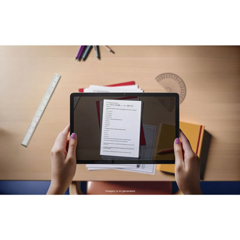 Tablette Tab M11 11 po 64 Go Android 13 de Lenovo à processeur octocoeur MediaTek Helio G88 avec étui et stylet - Gris