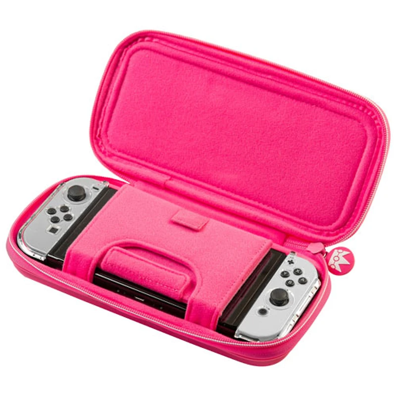 Étui de luxe Game Traveler de RDS pour Nintendo Switch - Princess Peach Showtime