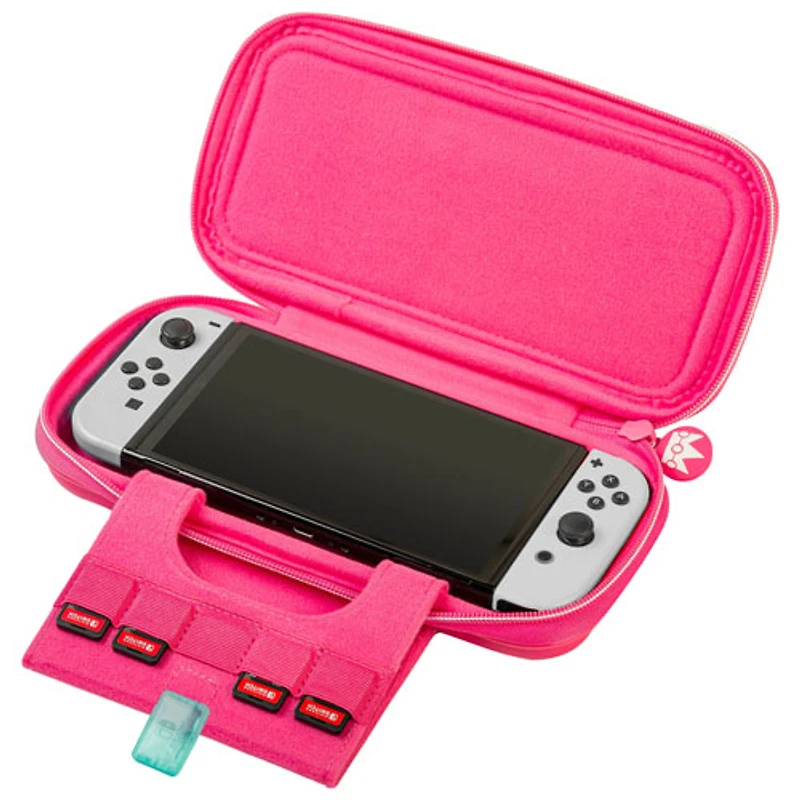 Étui de luxe Game Traveler de RDS pour Nintendo Switch - Princess Peach Showtime
