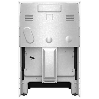 Cuisinière électrique autonome à 5 éléments avec four autonettoyant 5,3 pi³ 30 po série 3 de Whirlpool (YWFES3330RW) - Blanc