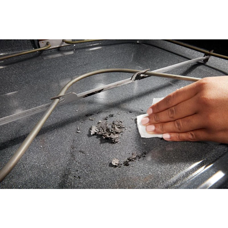 Cuisinière électrique autonome à 4 éléments avec four autonettoyant 5,3 pi³ 30 po série 3 de Whirlpool (YWFES3530RW) - Blanc