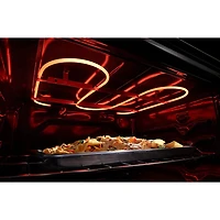 Cuisinière électrique autonome à 5 éléments avec four Steam Clean 5,3 pi³ 30 po série 3 de Whirlpool (YWFES3330RZ) - Inox