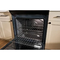 Cuisinière à induction autonome à convection véritable et friture à air chaud 6,4 pi³ 30 po de Whirlpool (WSIS5030RZ) - Acier inoxydable