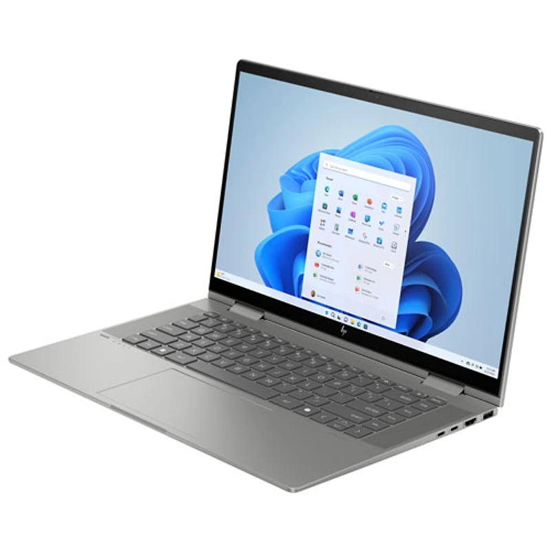 Portable à écran tactile 2-en-1 Envy x360 de 15,6 po de HP - Argenté minéral (Core Ultra 5 125U d'Intel/SSD 1 To/RAM 16 Go)