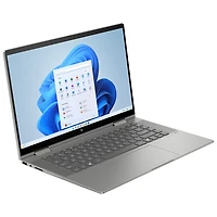 Portable à écran tactile 2-en-1 Envy x360 de 15,6 po de HP - Argenté minéral (Core Ultra 5 125U d'Intel/SSD 1 To/RAM 16 Go)
