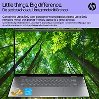 Portable 2-en-1 à écran tactile 16 po Envy x360 de HP - Argent météore (Ryzen 7 8840HS d'AMD/SSD 1 To/RAM 16 Go/Windows 11)