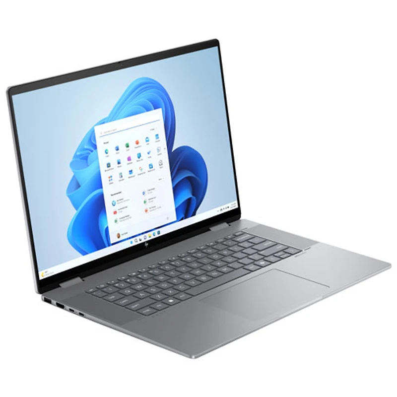 Portable 2-en-1 à écran tactile 16 po Envy x360 de HP - Argent météore (Ryzen 7 8840HS d'AMD/SSD 1 To/RAM 16 Go/Windows 11)