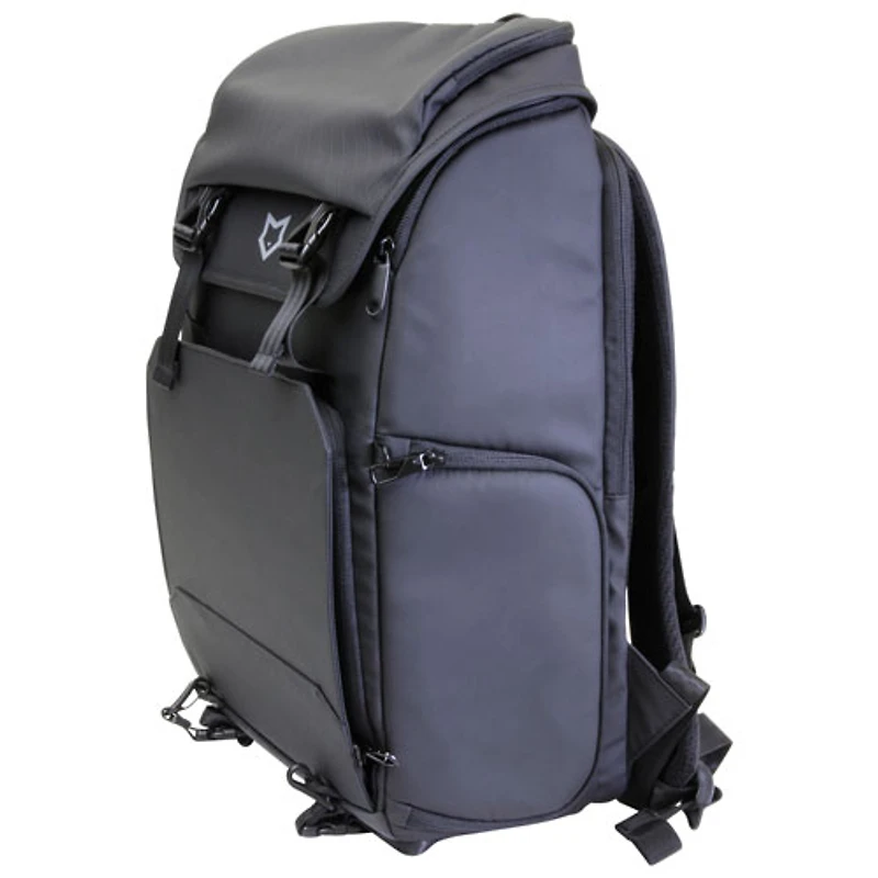 Wolf Nylon Digital DSLR Backpack Camera bag (WUBB35) - Black - Only at Best Buy