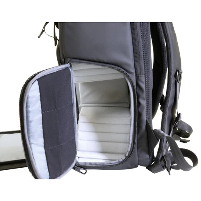 Wolf Nylon Digital DSLR Backpack Camera bag (WUBB35) - Black - Only at Best Buy