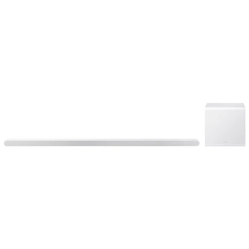Samsung HW-S801D/ZC 3.1.2 Channel Wireless Dolby Atmos Sound Bar with Wireless Subwoofer- White