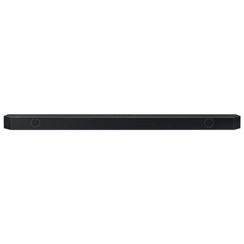 Barre de son sans fil 9.1.2 canaux Dolby Atmos HW-Q910D/ZC de Samsung avec haut-parleur d'extrêmes graves sans fil - Noir titan