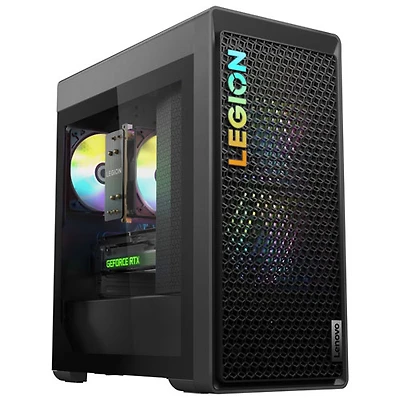 Lenovo Legion Tower 5 Gaming PC - Storm Grey (AMD Ryzen 7 7700/32GB RAM/1TB SSD/RTX 4060/Win 11)