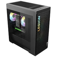 Ordinateur de jeu Legion Tower 5 de Lenovo - Gris tempête (Ryzen 7 7700 d'AMD/RAM 32 Go/SSD 1 To/RTX 4060/Windows 11)