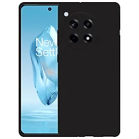 Ã‰tui souple ajustÃ© Just In Case pour OnePlus 12R - Noir