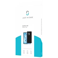 Ã‰tui souple ajustÃ© Just In Case pour OnePlus 12R - Noir