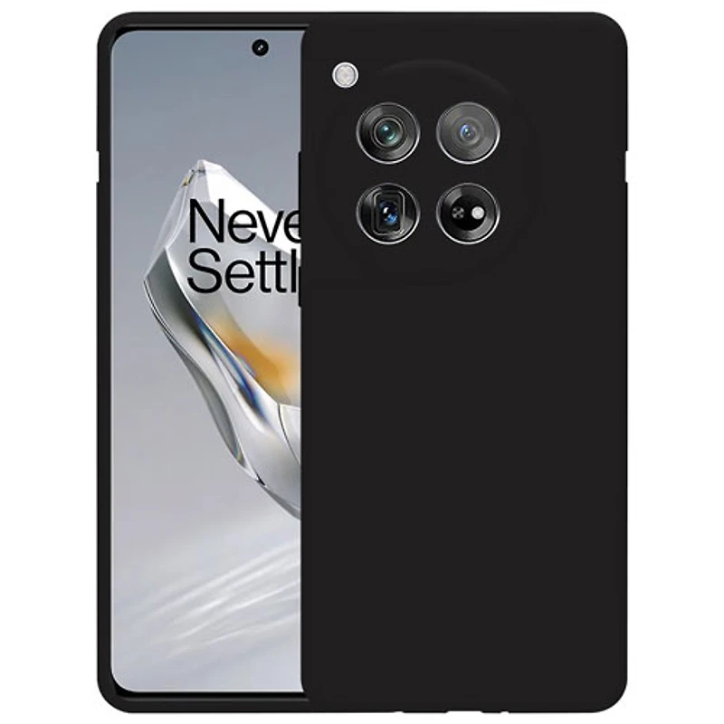 Étui souple ajusté Just In Case pour OnePlus 12 - Noir