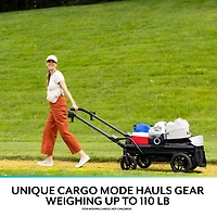 Evenflo Shyft Rideshare Double Stroller Wagon - Sterling Black