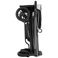 Evenflo Shyft Rideshare Double Stroller Wagon - Sterling Black