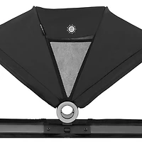 Evenflo Shyft Rideshare Double Stroller Wagon - Sterling Black