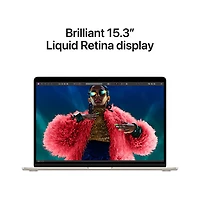 MacBook Air de 15 po avec Touch ID d'Apple (2024) - Comète (puce M3 d'Apple/SSD 512 Go/RAM Go