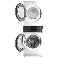 Duo laveuse électrique de 5,1 pi³ et sécheuse de 8 pi³ d'Electrolux (ELTE730CAW) - Blanc