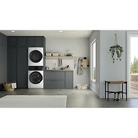 Duo laveuse électrique de 5,1 pi³ et sécheuse de 8 pi³ d'Electrolux (ELTE730CAW) - Blanc