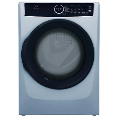 Sécheuse électrique à vapeur et à chargement frontal de 8,0 pi³ d'Electrolux (ELFE743CAG) - Bleu glacier
