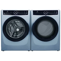 Sécheuse électrique à vapeur et à chargement frontal de 8,0 pi³ d'Electrolux (ELFE743CAG) - Bleu glacier