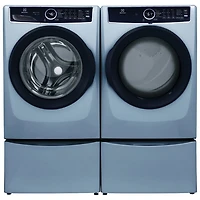 Sécheuse électrique à vapeur et à chargement frontal de 8,0 pi³ d'Electrolux (ELFE743CAG) - Bleu glacier