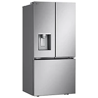 Réfrigérateur à deux portes 20,2 pi³ 33 po avec distributeur de glaçons de LG (LF20C6330S) - Inox