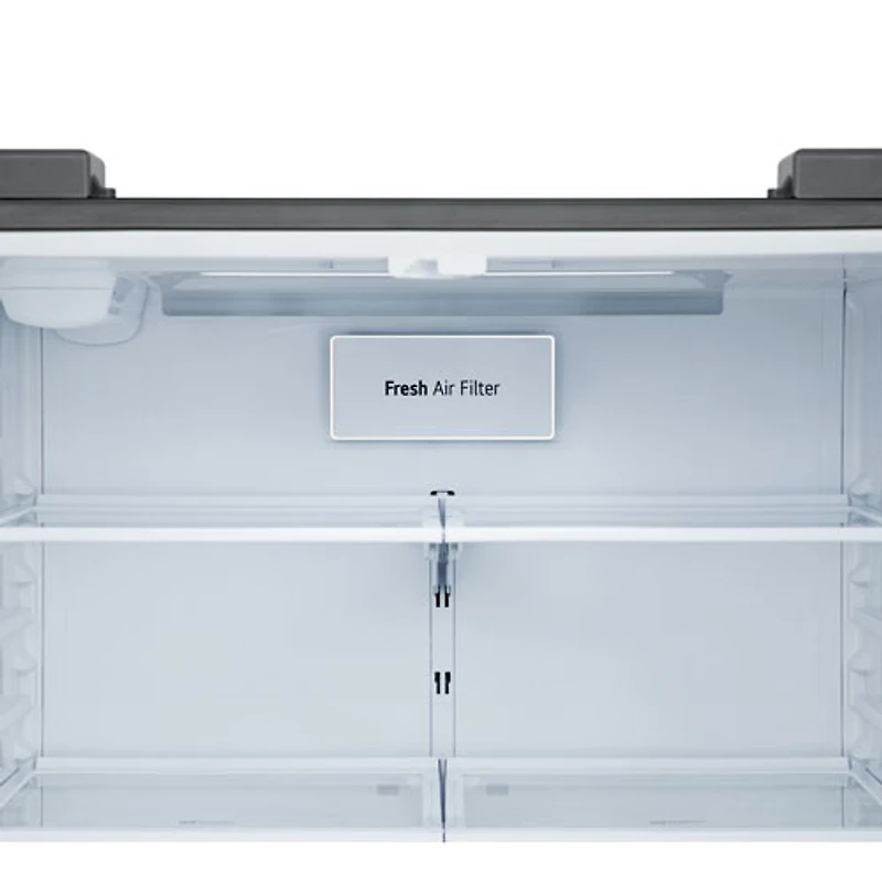 Réfrigérateur à deux portes 20,2 pi³ 33 po avec distributeur de glaçons de LG (LF20C6330S) - Inox